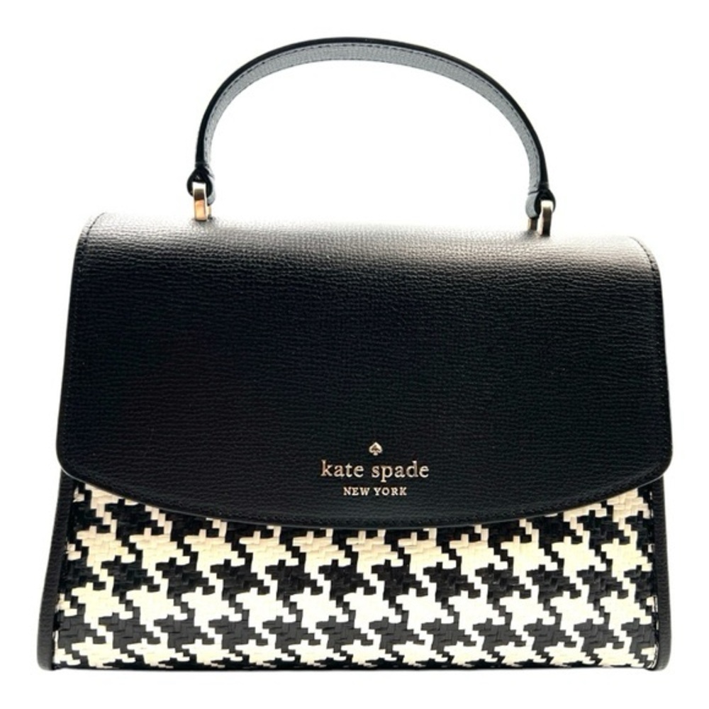 Kate Spade Darcy Top Handle Woven Satchel Bag brand new with tags